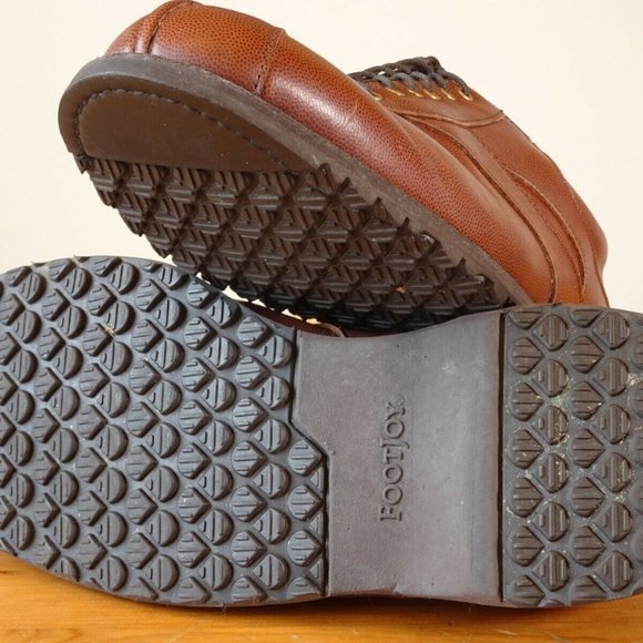 Footjoy Classics Dry Premiere Spikeless Mens Golf Shoes 55546 10.5E Wide Tan USA - Picture 8 of 11